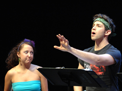 Pittsburgh CLO Bubble Boy Staged Reading Couple Sings