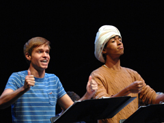 Pittsburgh CLO Bubble Boy Staged Reading Thumbs Up