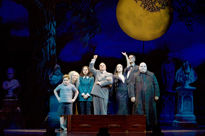 THE ADDAMS FAMILY CAST