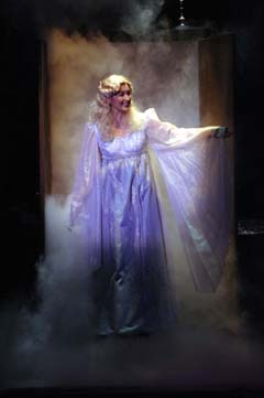 Amanda Serra as the Ghost of Christmas Past