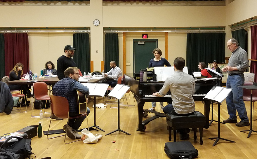 Rehearsal for AN UNTITLED NEW PLAY BY JUSTIN TIMBERLAKE | Photo:Pittsburgh CLO