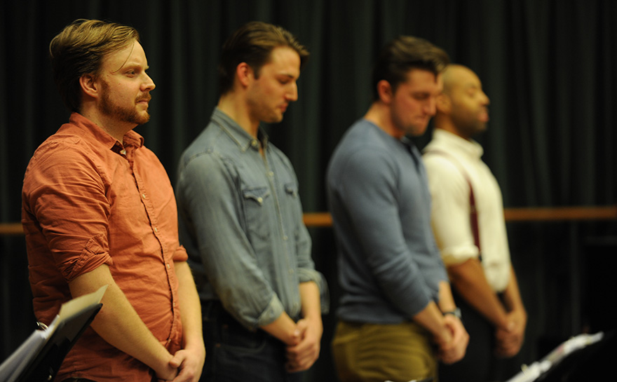 Michael R. Petyak, Kyle Decker, Christopher J. Essex, Chris Bell | Photo: Matt Polk