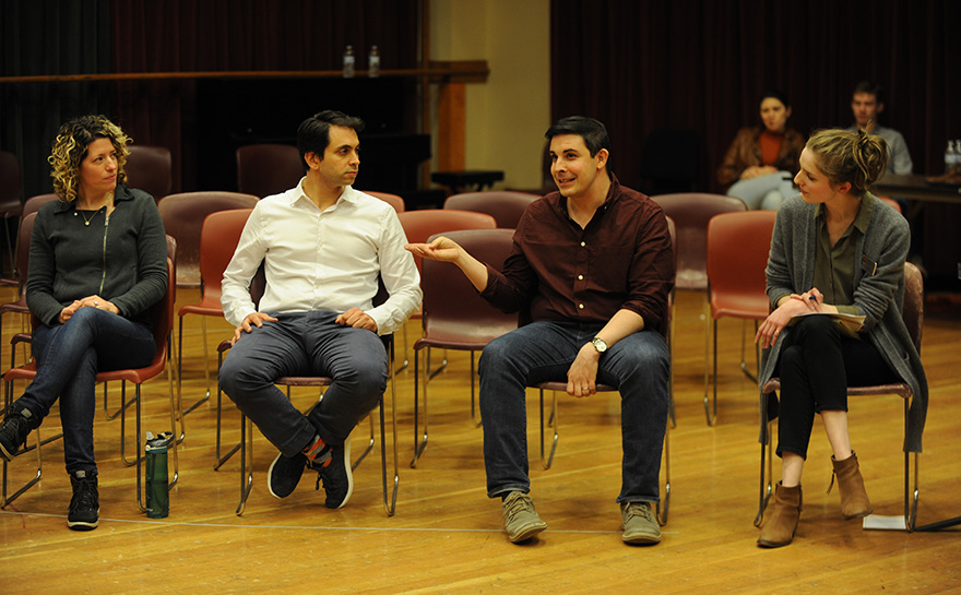 Jen Wineman, David Dabbon, Marcus Stevens, Olivia O'Connor | Photo: Matt Polk