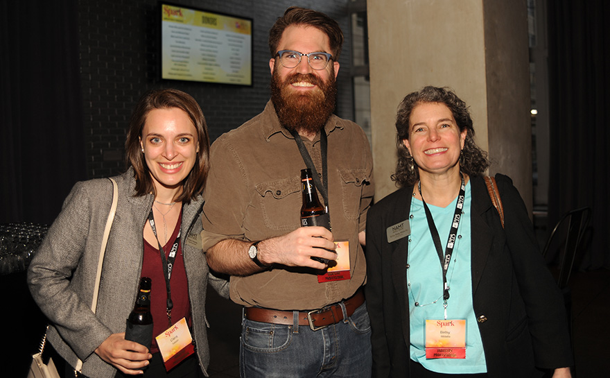 Ciera Iveson, Garrett Anderson, Betsy King Militello | Photo: Matt Polk