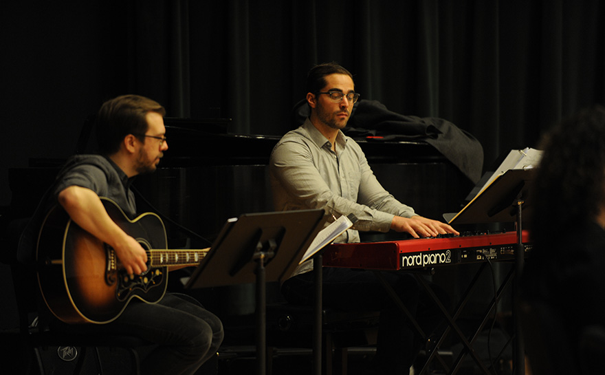 Nathan Zoob & Nick Stamatakis, AN UNTITLED NEW PLAY BY JUSTIN TIMBERLAKE | Photo: Matt Polk