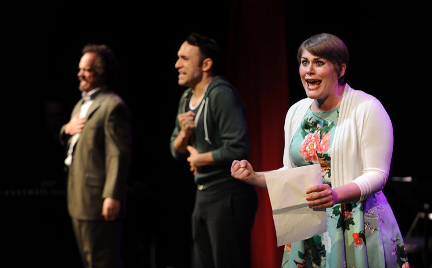 J. Alex Noble, Jerreme Rodriguez, Drew Leigh Williams | Photo: Matt Polk