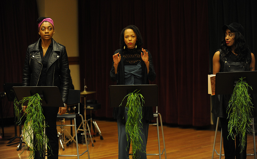 Gena Sims, Jillian Walker, Rayquila Janese Durham | Photo: Matt Polk