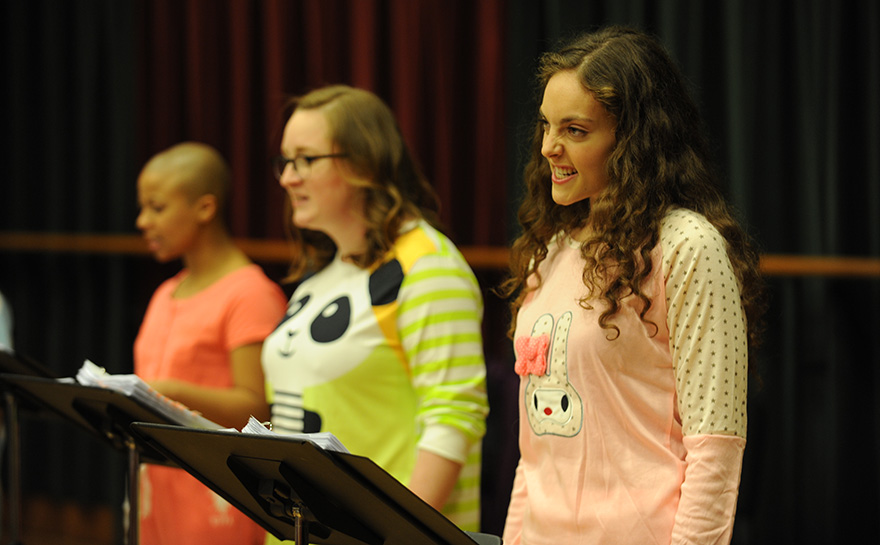 Myha'la Herrold, Greta Kleckner, Kate Margalite | Photo: Matt Polk