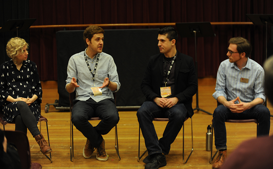 Sarah Ziegler Blair, Kellen Blair, David Christensen, Ned Moore | Photo: Matt Polk