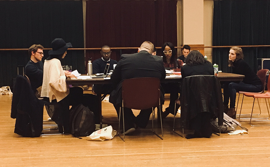 Rehearsal for SKiNFoLK: AN AMERICAN SHOW | Photo: Pittsburgh CLO