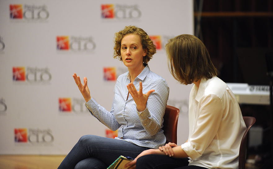 Kate Galvin, Olivia OConnor. Photo by Matt Polk.