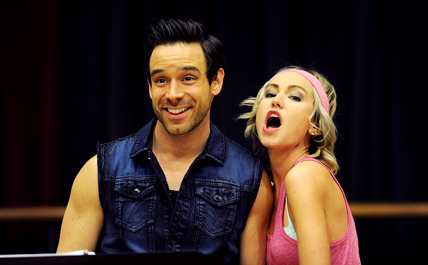 David Toole, Maggie Carr. CLO New Musicals Weekend 2017 - XANADU. Photo by Matt Polk.