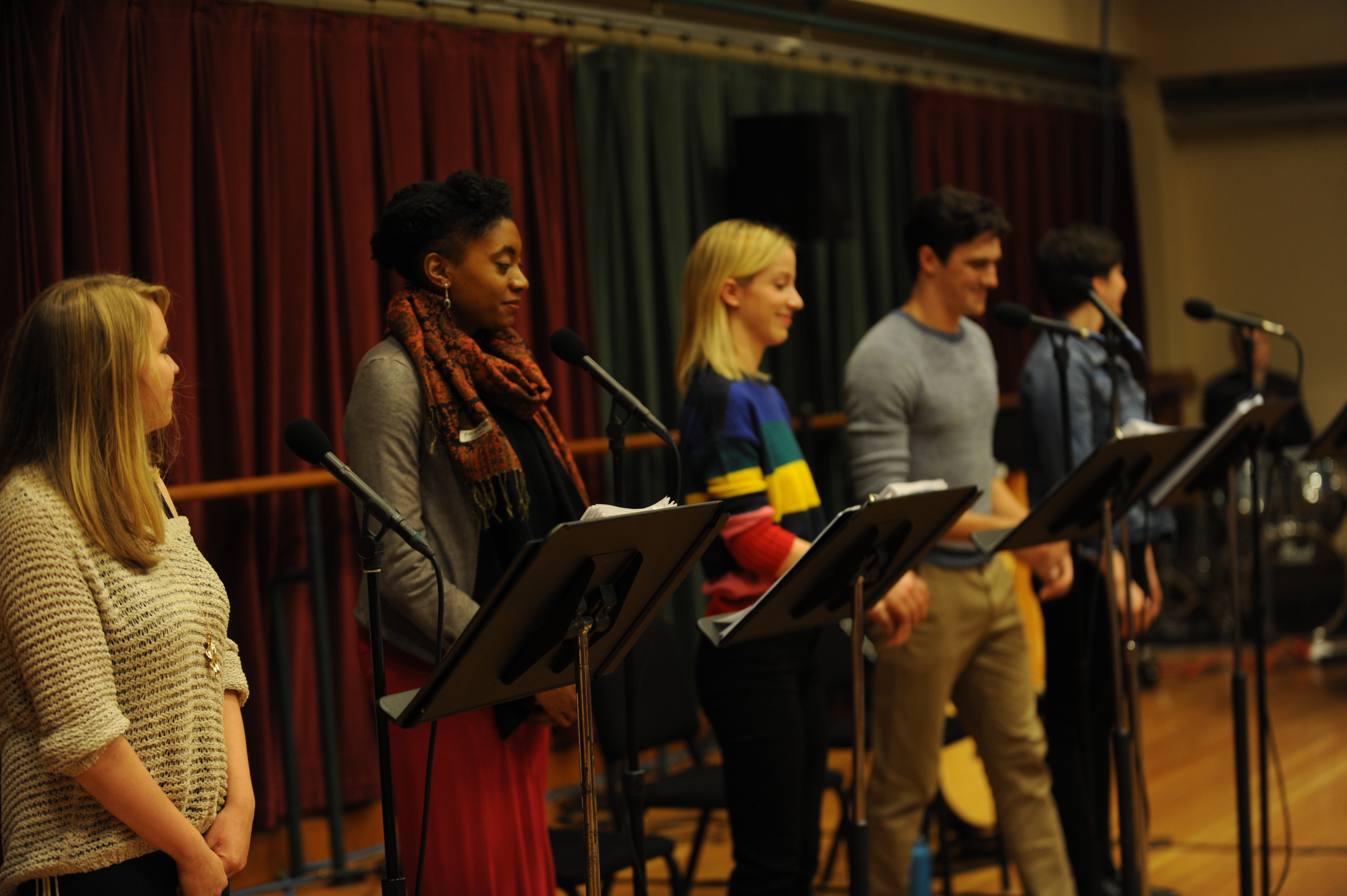 Brittany Bonney, Gena Sims, Olivia Vadnais, Jimmy Nicholas & Ellie Van Amerongen | Photo: Matt Polk