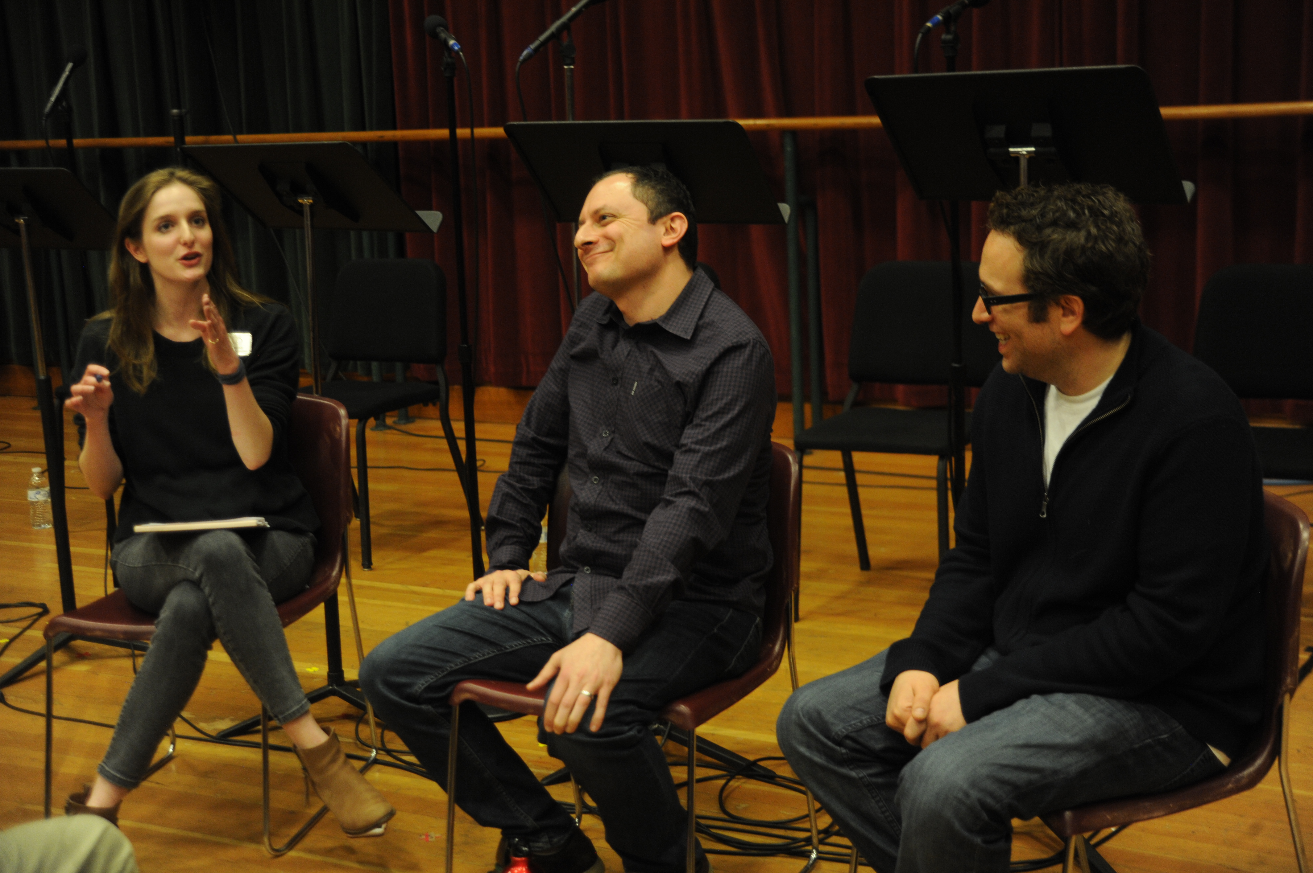 Olivia O'Connor, Dan Lipton & David Rossmer | Photo: Matt Polk