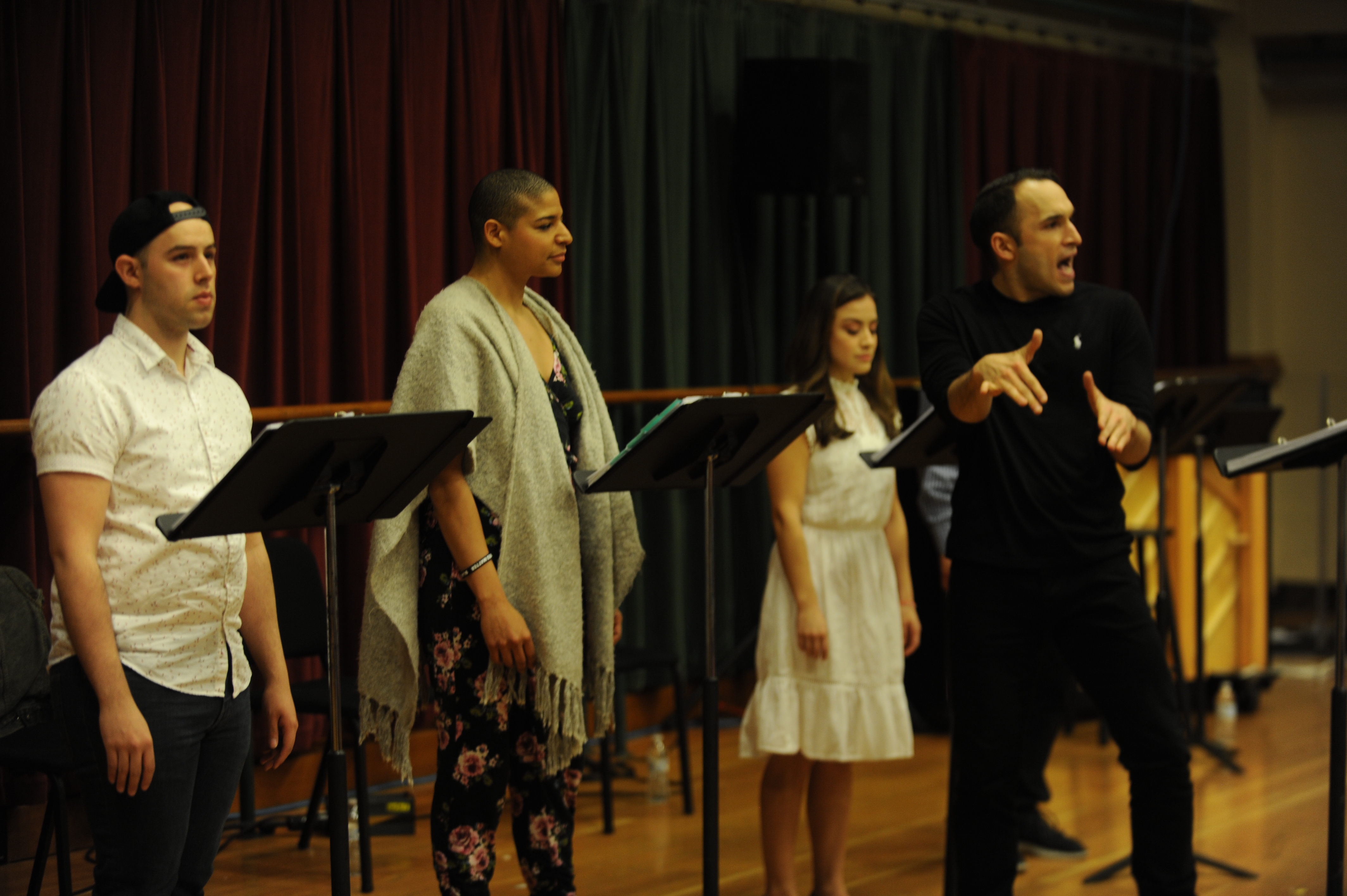 Victor M. Aponte, Kelsey Robinson, Gabriela Moscoso & Jerreme Rodriguez | Photo: Matt Polk