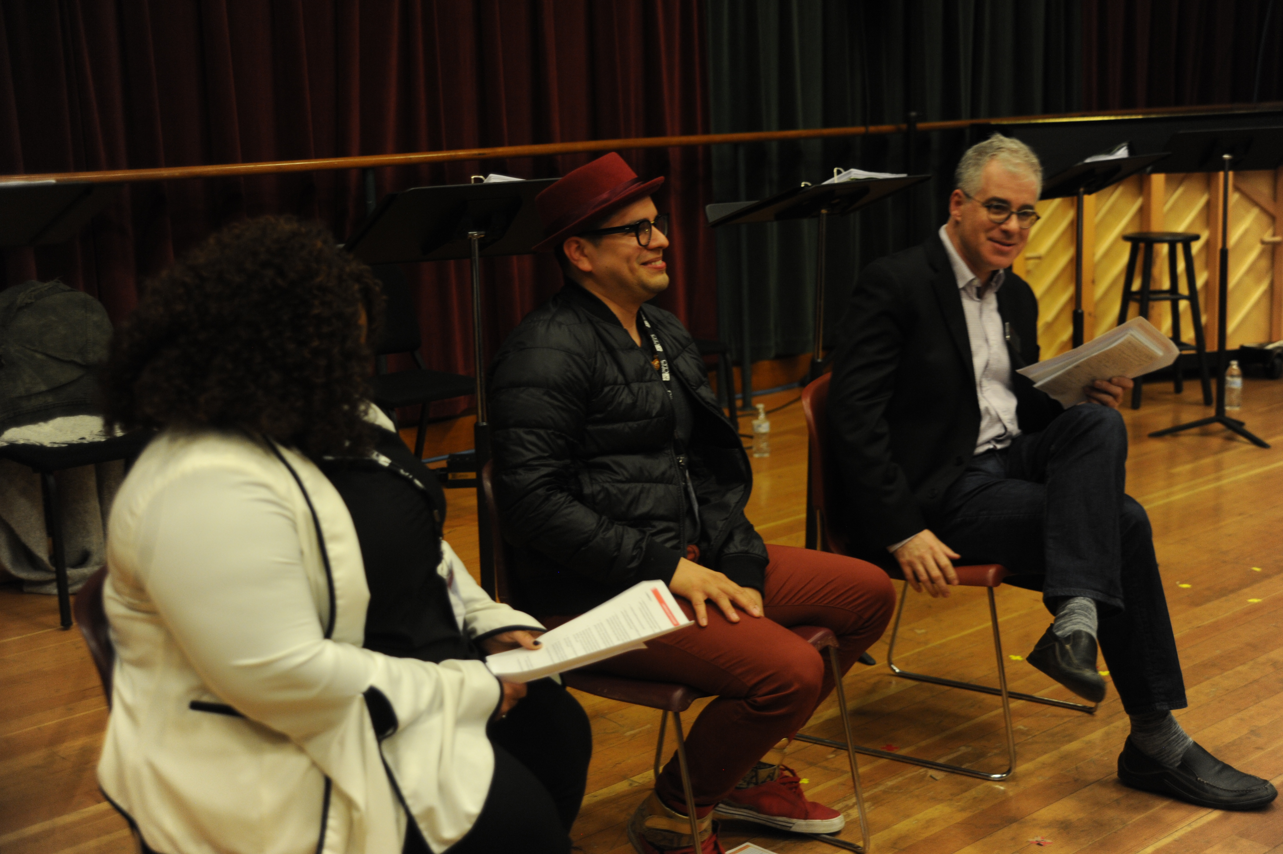Amber Holder, Brian Quijada & Mark Fleischer | Photo: Matt Polk