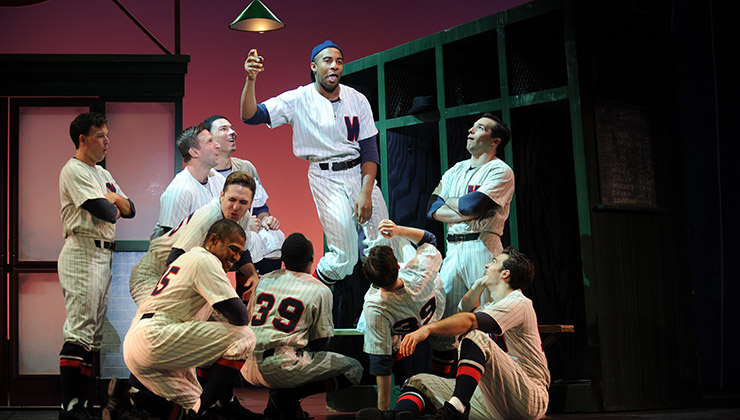 The cast of Pittsburgh CLO's Damn Yankees