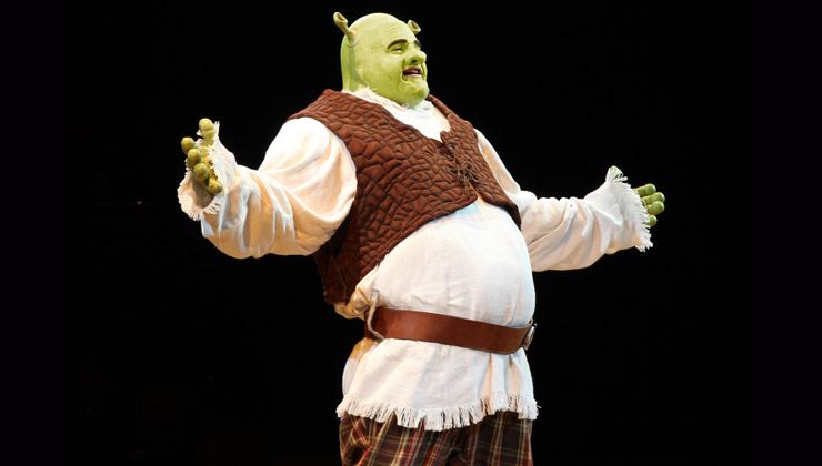 Lukas Poost portrays the title role in an earlier national tour of